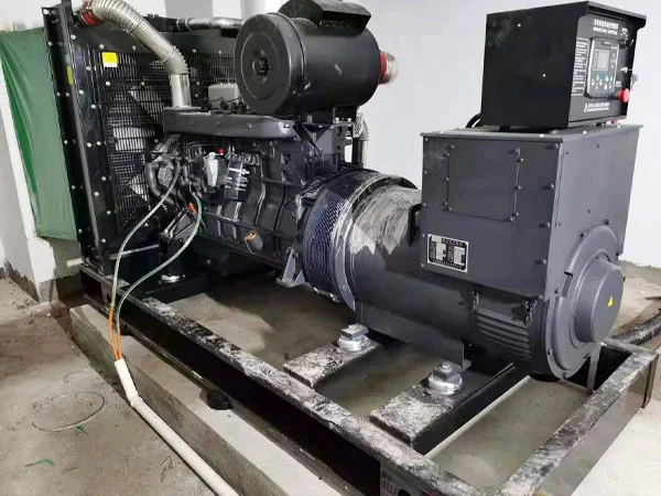 800 kW Generator Diesla Set Inspekcja po zamknięciu